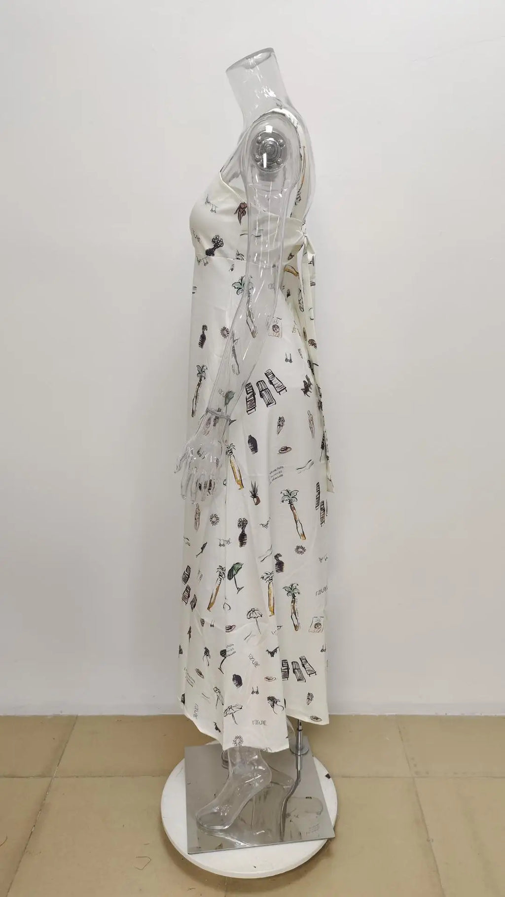 2026Spring new women's clothing Cross-border European and American dresses Fashionable and sexy printed strap long dress