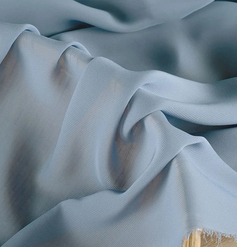 Solid Chiffon Fabric – 145cm Wide, 16 Colors