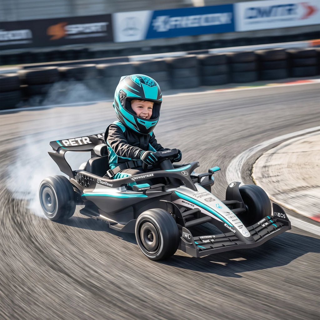ELECTRIC GO-KART - 2 Motors & Remote Control - Kids' Ride-On