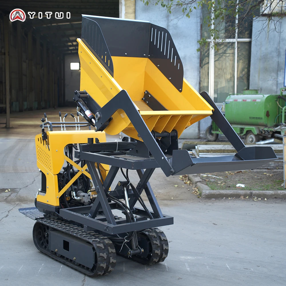 MINI TRACKED DUMPER - Self-Propelled, 500 kg Listed - Narrow-Site Hauling