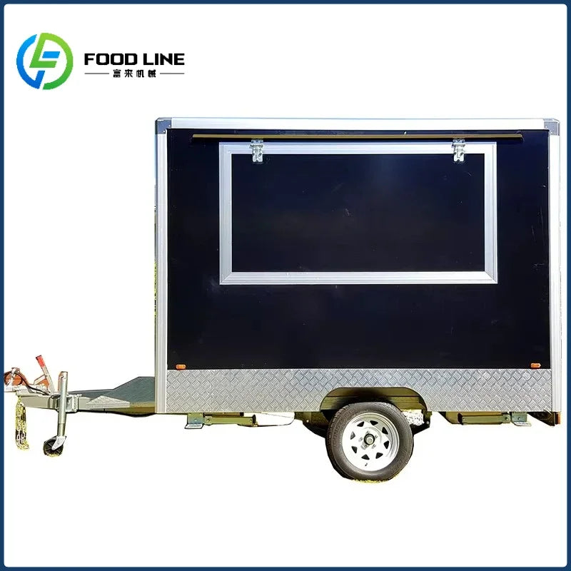 Small Mobile Food Shop – Mobile Bar Beer Truck Square Trailer