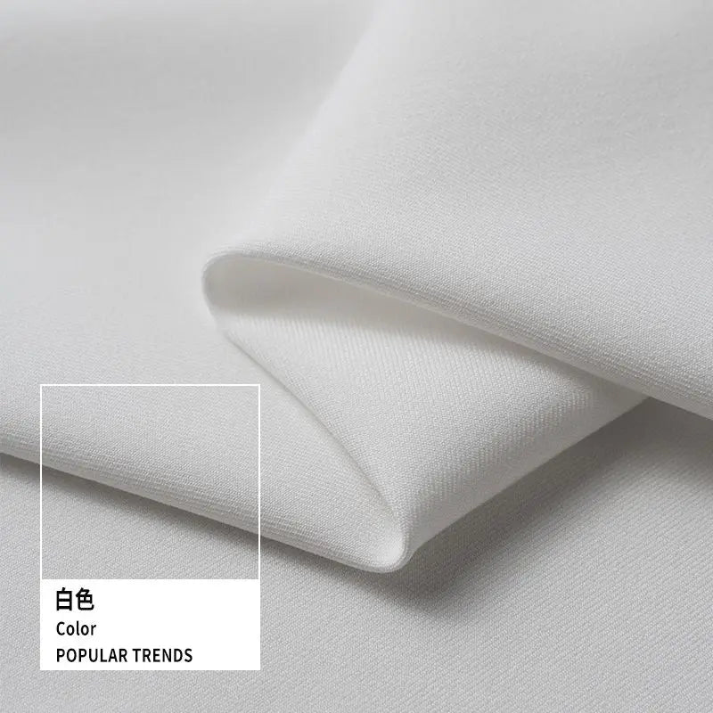 SUIT CLOTH - Plain Polyester Suit Fabric By The Meter - 30 Colors, 150cm Wide