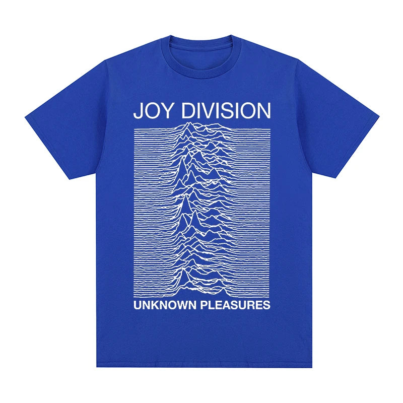Joy Division UNKNOWN PLEASURES Vintage t-shirt Fashion Casual Streetwear Cotton Men T shirt New TEE TSHIRT Womens tops