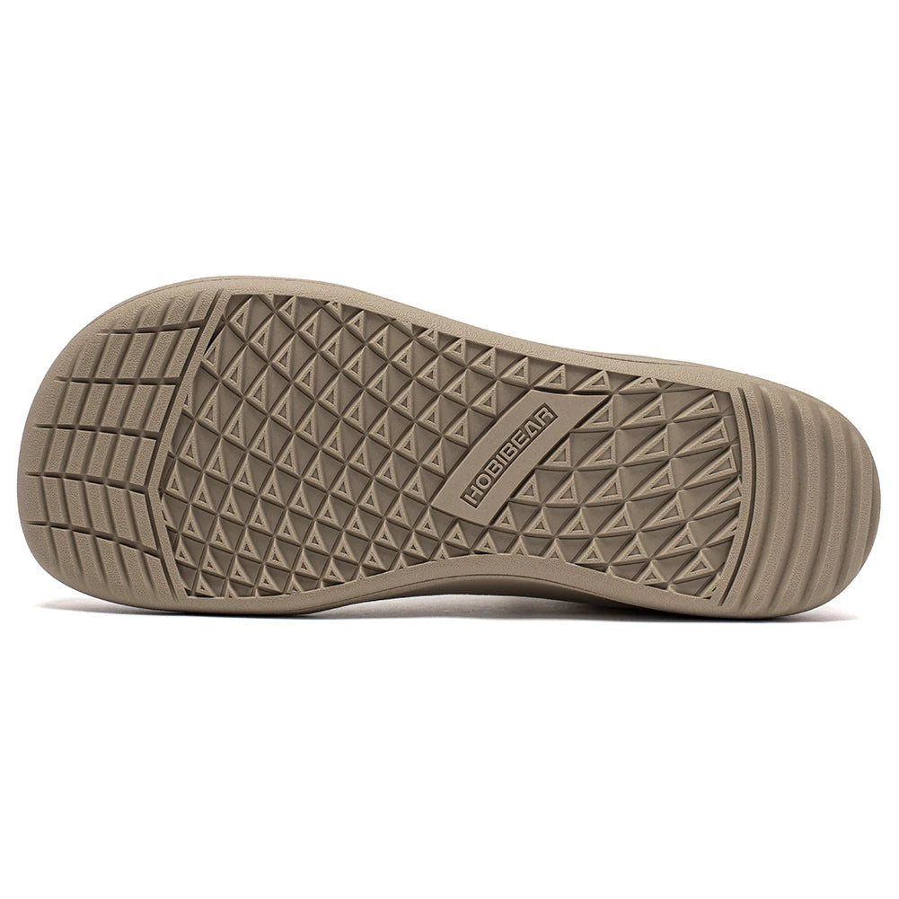 HOBIBEAR Mid Top Barefoot Shoes - Wide Toe Zero-Drop Ankle Boots Unisex