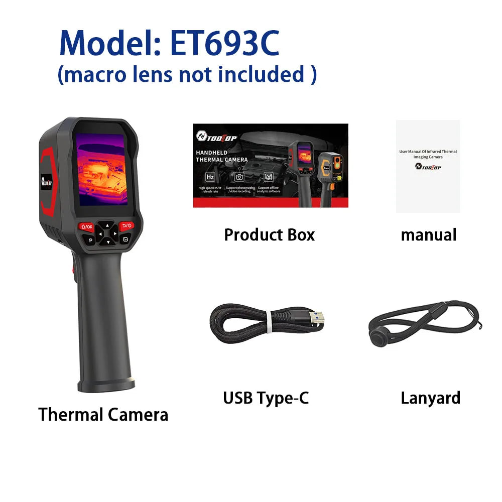 ET693C Thermal Camera - 256×192 Sensor - Clearer Inspections