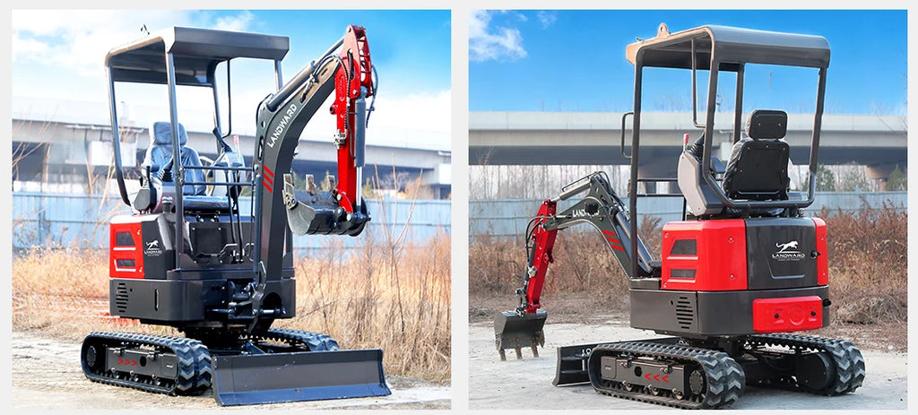 Mini Excavator - 1.2-2 Ton - Kubota Engine