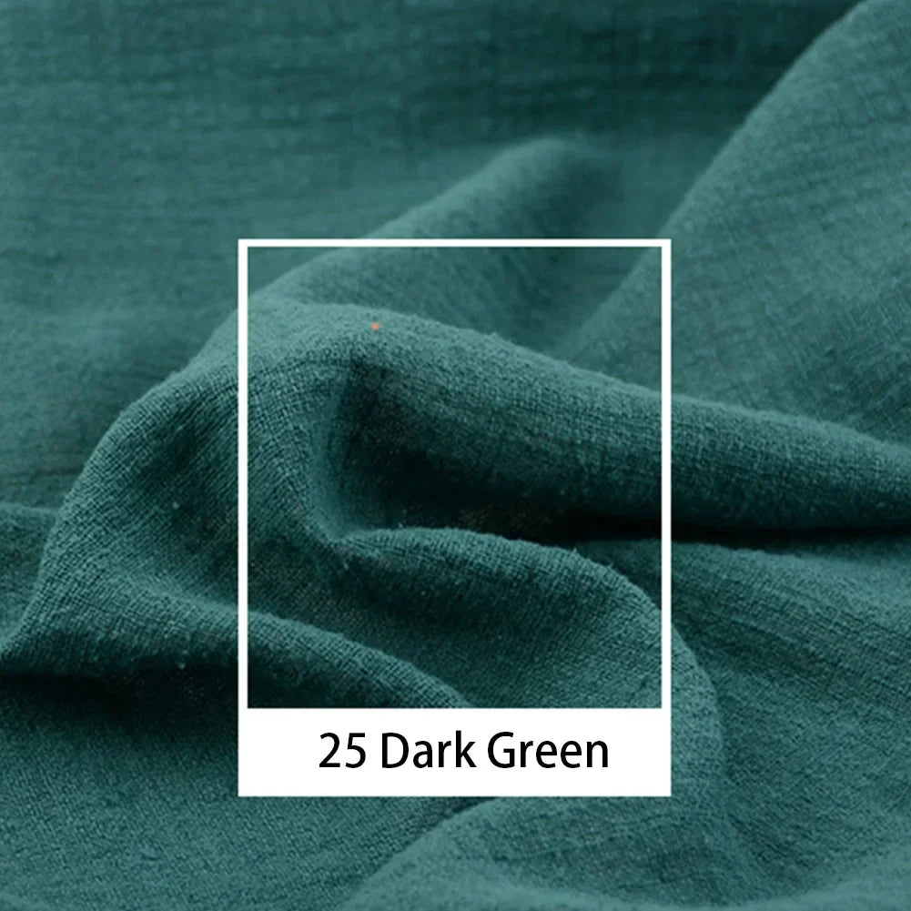 Soft Cotton Cambric Fabric – 130cm Wide, 16 Colors