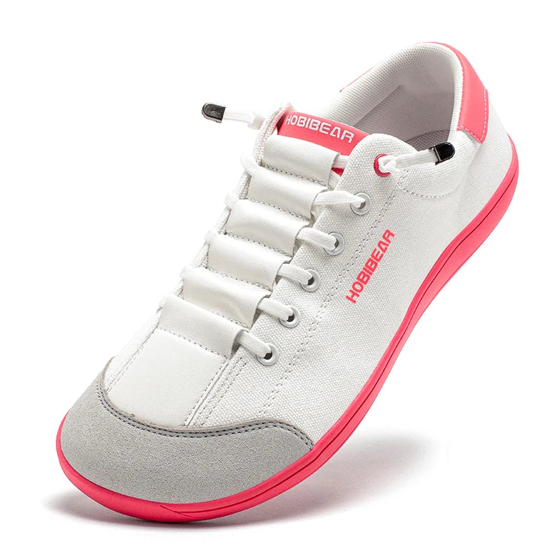 BAREFOOT CANVAS - Wide Toe Slip-On Sneakers - Walk Like You Were Born To