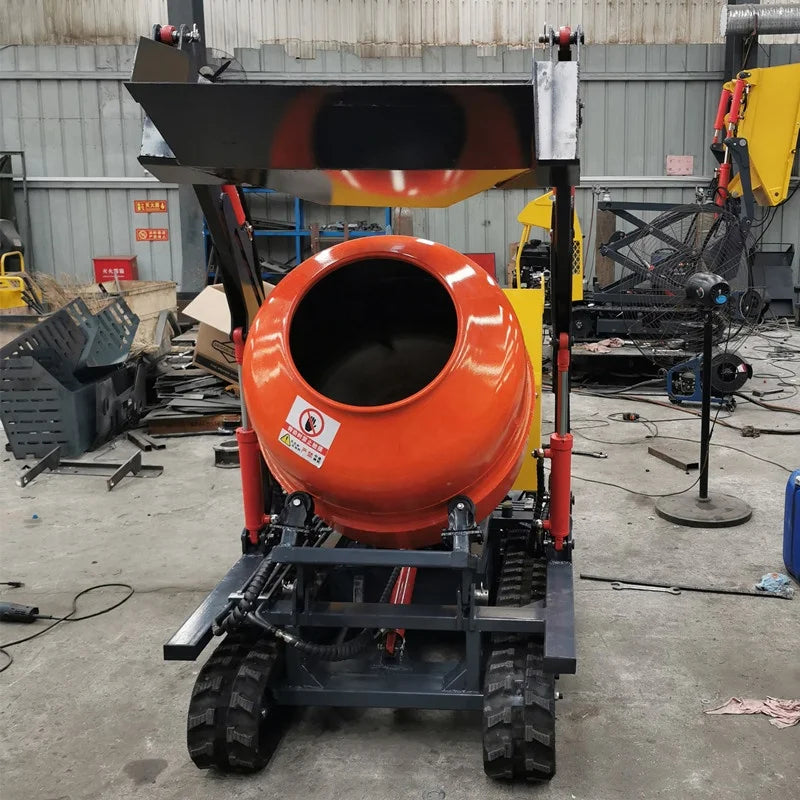 DEGRES/AIDE Crawler Concrete Mixer - 2 m³/h - B&S Engine