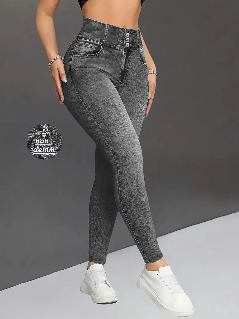 Spring Women's Non-Denim Leggings Gym Yoga Pants Casual Elastic Workout Exercise Fitness Running Tights Leggings Daily Wear