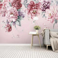 PASTORAL FLOWER MURAL - Custom Size - 7 Material Options