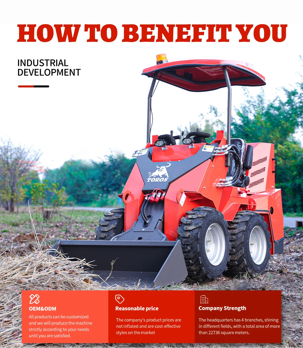 TOROS Huayee Skid Steer - TRS-360Z - Compact