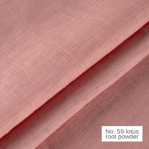 PURE LINEN FABRIC BY THE METER - 46 Colors, 140cm Wide - Soft Rooms