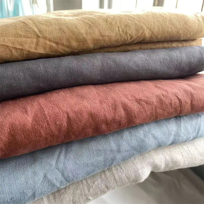 100% French Linen Fabric – 280cm Wide, By the Meter