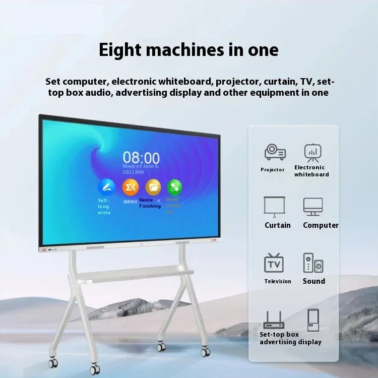 75 Inch All-in-One Interactive Touch Panel Whiteboard