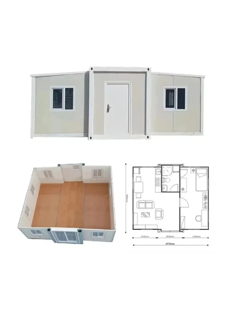 Nocturne Container Villa - 2-Story Steel Prefab