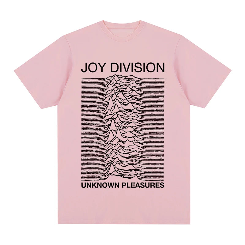Joy Division UNKNOWN PLEASURES Vintage t-shirt Fashion Casual Streetwear Cotton Men T shirt New TEE TSHIRT Womens tops