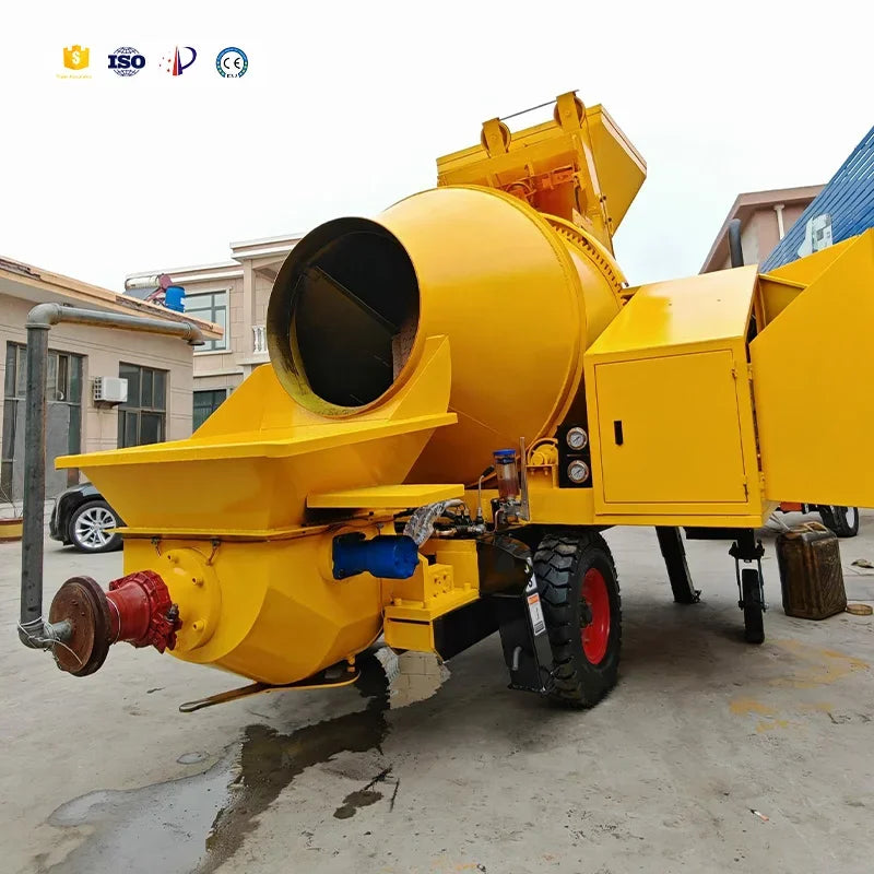 Yugong Mobile Concrete Pump Mixer - 22 m³/h - Diesel