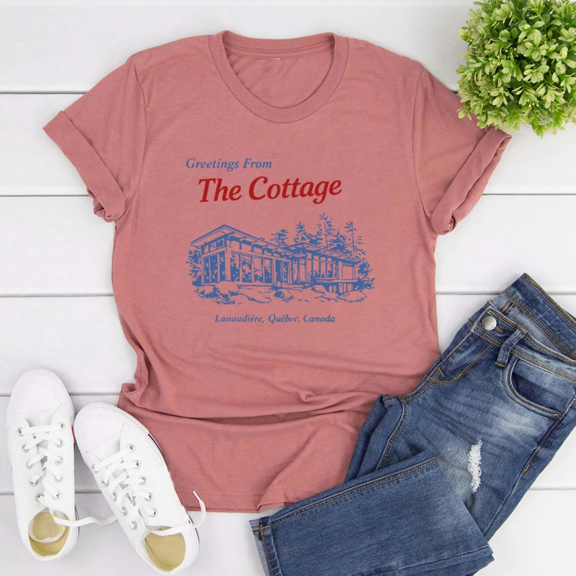 I'm Coming To The Cottage T-Shirt Heated Rivalry Romance Hockey Fan Tee Unisex Graphic T Shirts vintage Casual Top Women Clothes