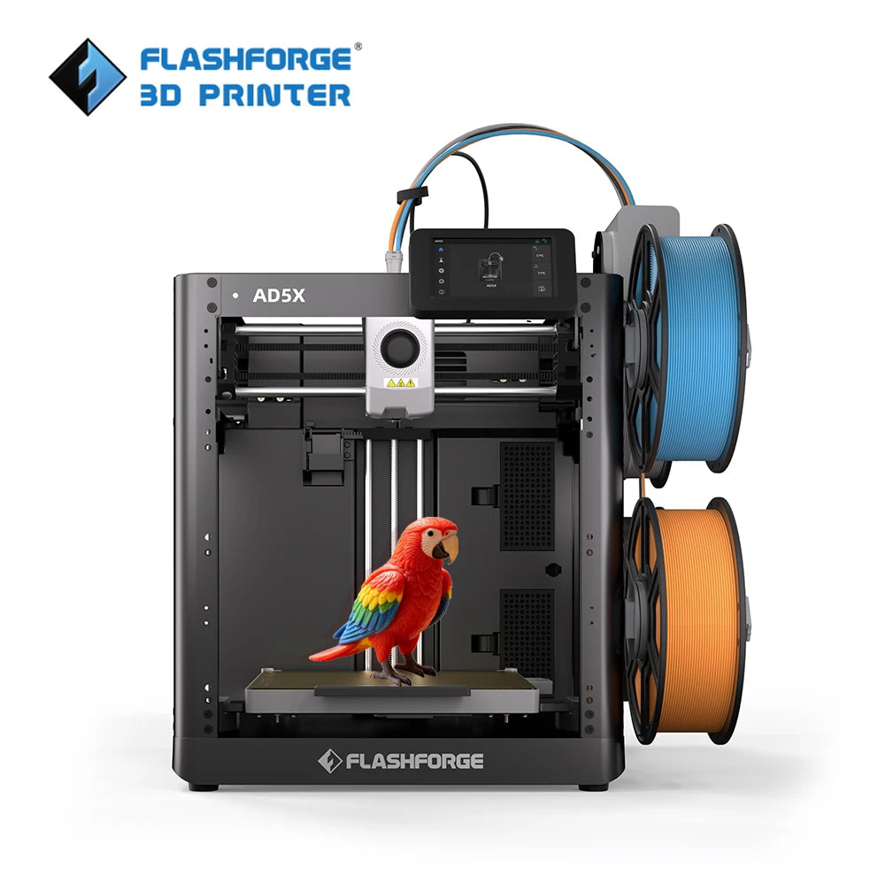 FLASHFORGE AD5X - 300mm/s Multi-Color FDM - Smart Filament