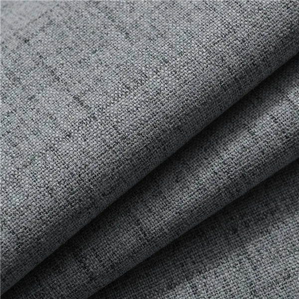 LINEN BLACKOUT CURTAINS - Waterproof Custom Size Panel - Total Dark, Total Calm