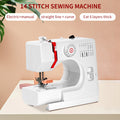 Electric Sewing Machine 728 – 14 Stitches, Full Kit, EU Plug