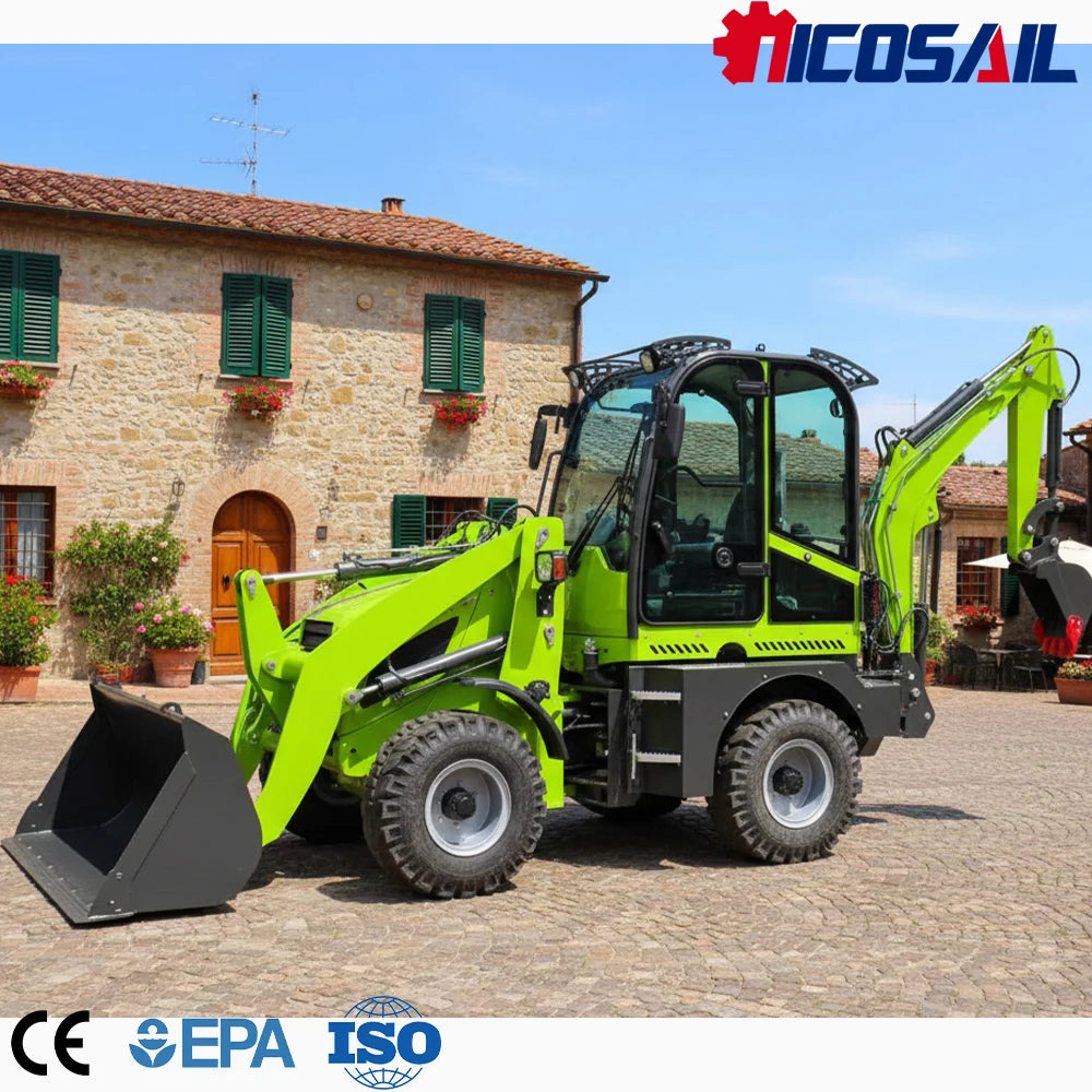 BACKHOE LOADER - 3.4 t, 25 km/h - Hydraulic Site Utility