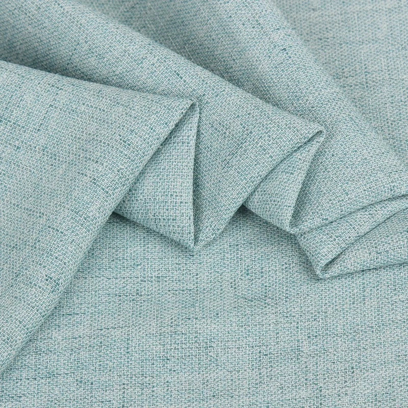 SKY WEAVE - Sky Blue Brocade Fabric - Cotton Blend, 150cm Wide, By the Meter