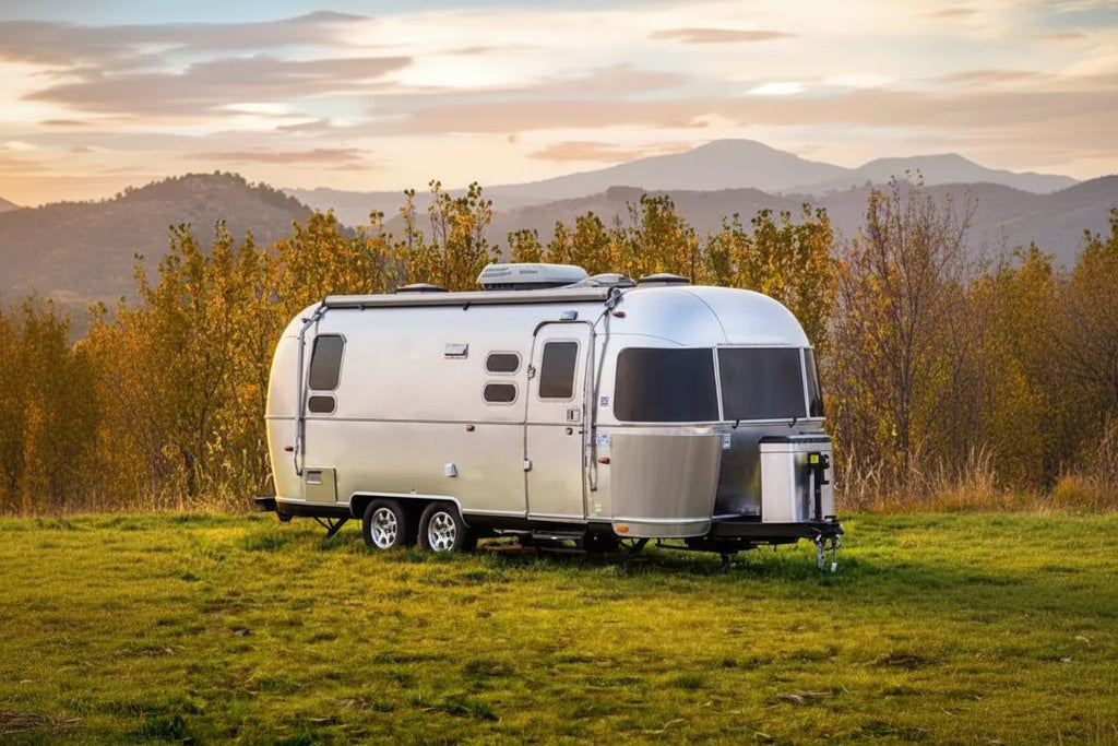 Australia Standard Camping Caravan Luxury RV Camper Aluminum Travel Trailer