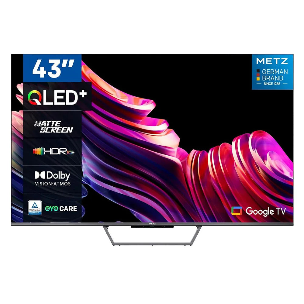 METZ 43MQE7600Z 43" QLED+ 4K Google TV