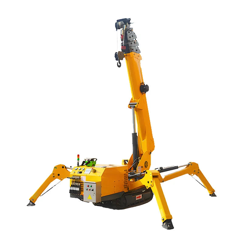 Crawler Spider Crane - Remote Control Lifting - Indoor Renovation