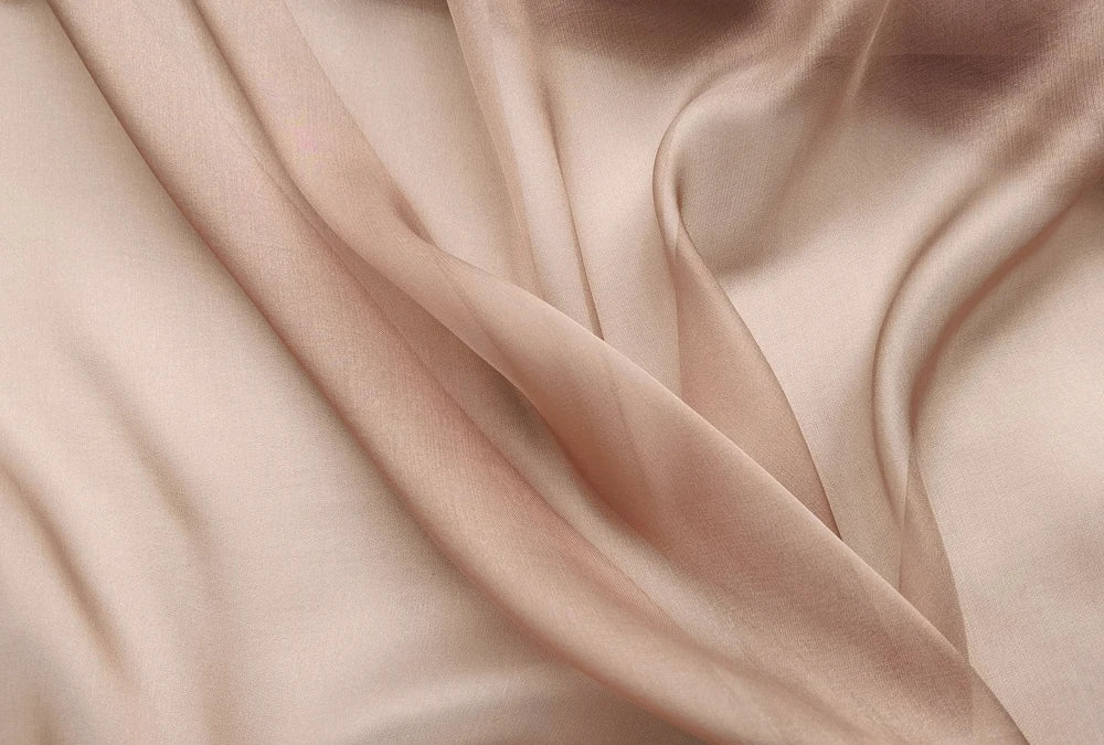 SILK CHIFFON - Pure Mulberry Silk Chiffon 140cm 6mm - The Fabric That Moves Like Water