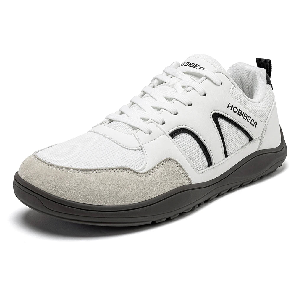 HOBIBEAR Unisex Barefoot Sneakers - Wide Toe Box Zero-Drop Minimalist Walking Shoes