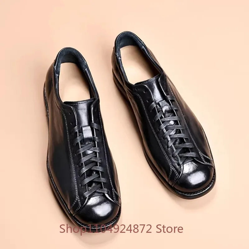 AMERICANA - Handmade Cowhide Derby Shoes - Crafted for the Bold