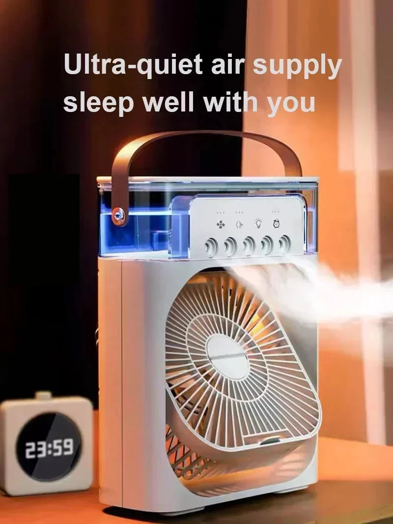 3-in-1 Portable Mini Air Cooler Fan