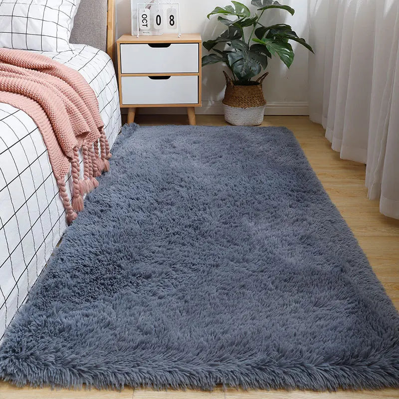 SOFT GROUND - Nordic Solid Color Carpet - Anti-Slip, Waterproof, Long Pile