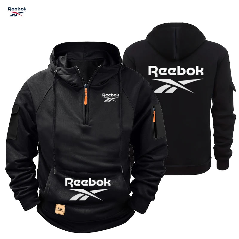 Reebok Sports Hoodie - warm pullover - active comfort