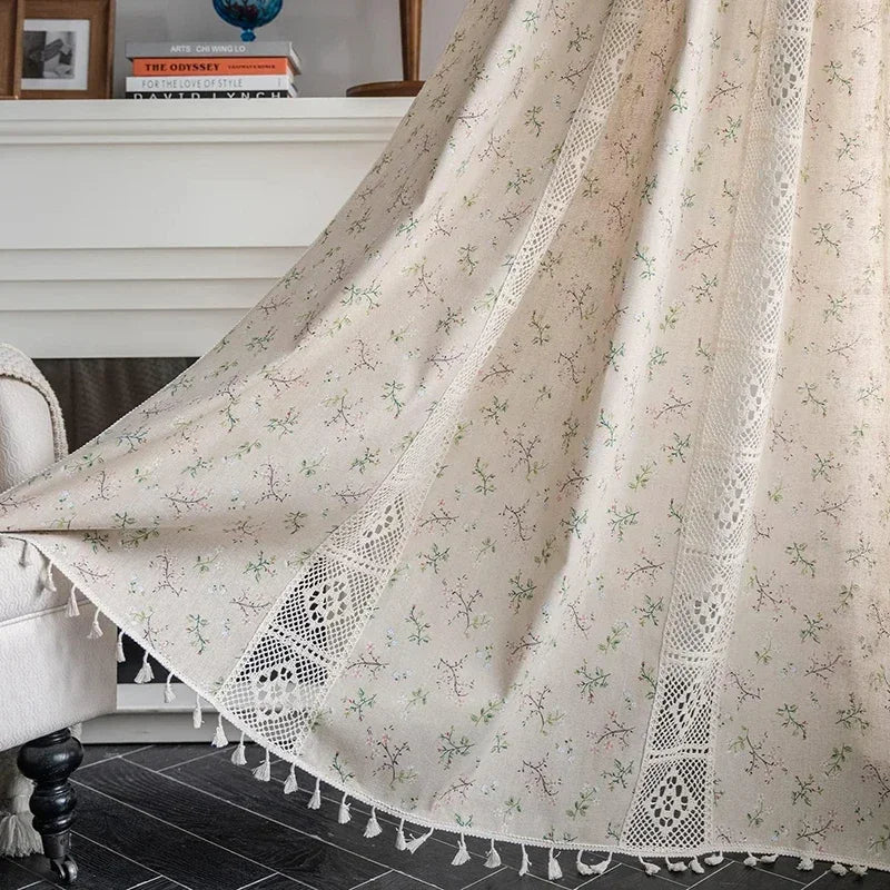 TIE-UP VALANCE CURTAIN - 8 Styles, Rod Pocket, 150cm Wide - Still Rooms