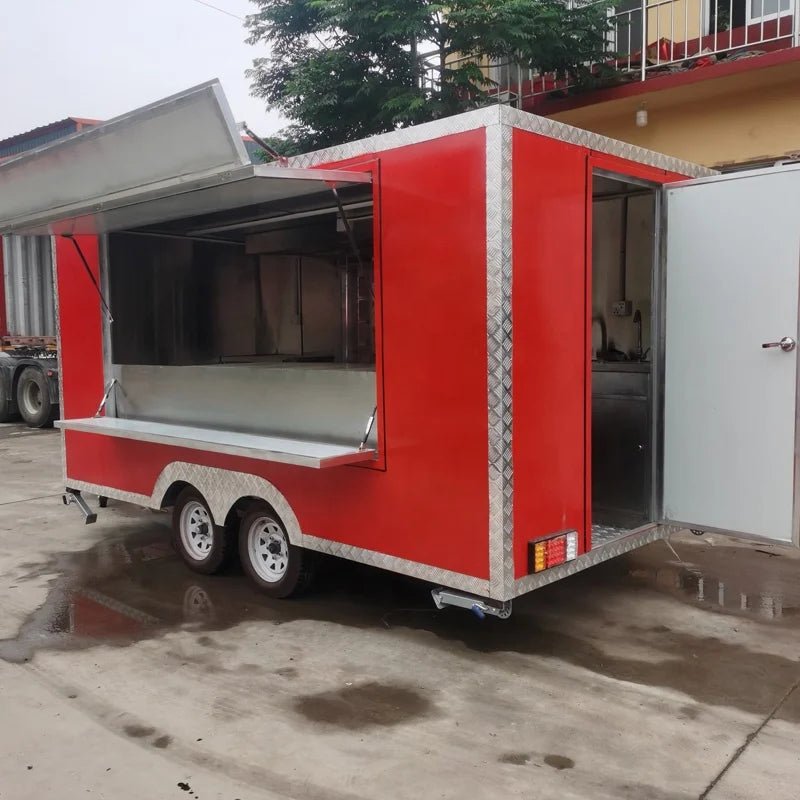 Custom Fast Food Caravan – Mobile Kitchen Complete Cooking Equipment