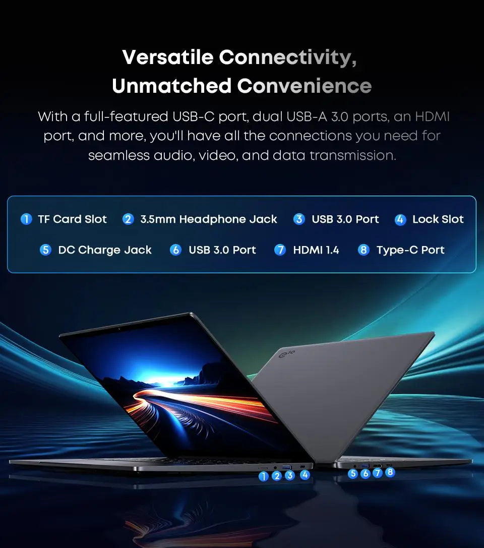 Acer e10 ETBook 14" Laptop - Core i3-1220P, 16GB/512GB, 2K