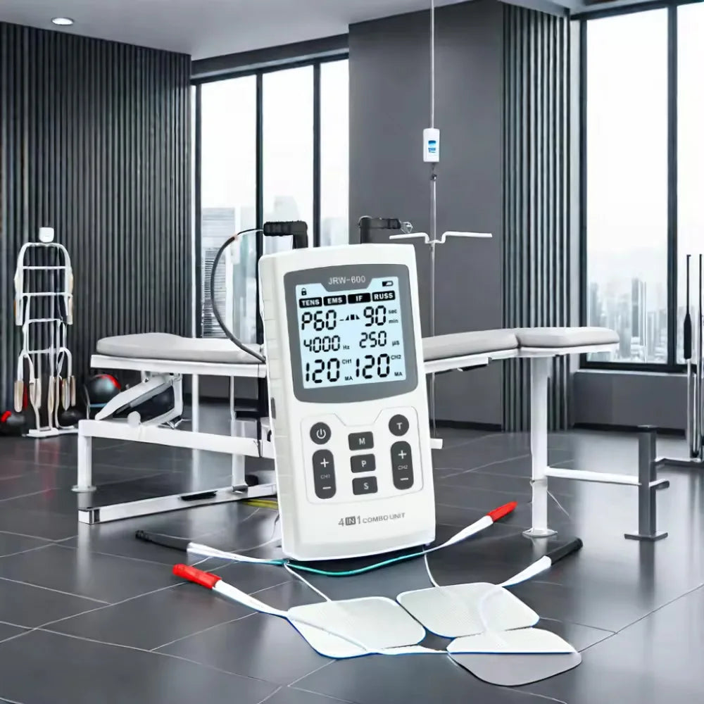 4-in-1 Physiotherapy Device – TENS/EMS/IF/RUSS