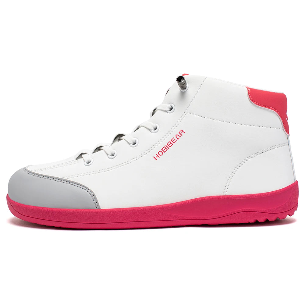 HOBIBEAR Mid Top Barefoot Shoes - Wide Toe Zero-Drop Ankle Boots Unisex