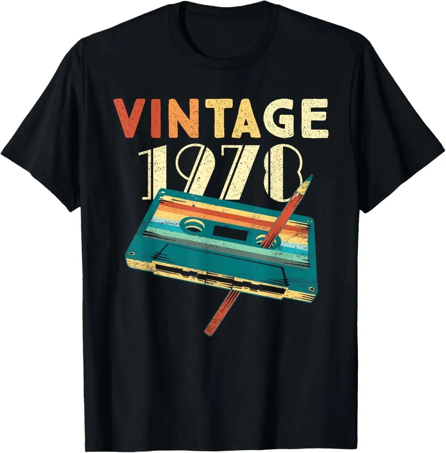 Funny Birthday Gift 46th Birthday 46 Years Old Man Woman Vintage 1978 T-Shirt Unisex Style Shirts for Women Men Clothing