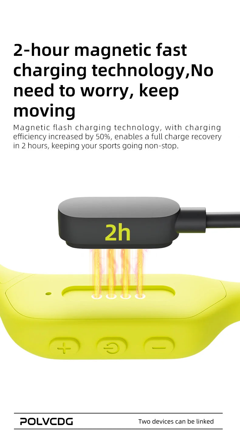 Bone Conduction Earphones X9 – 32G IPX8 Waterproof Swimming Running Cycling