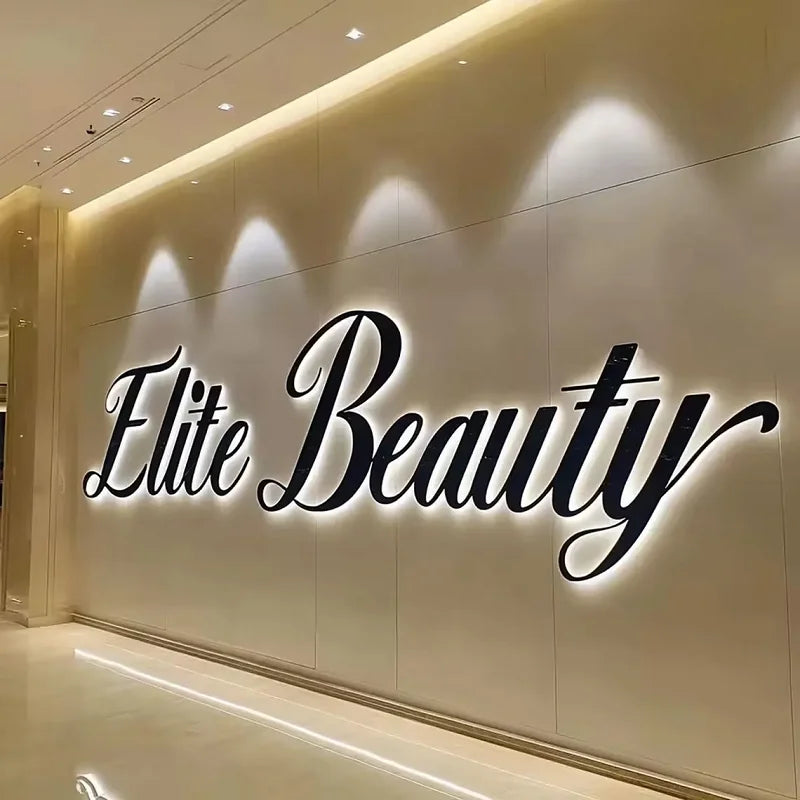 Custom LED Backlit Sign - Business Branding