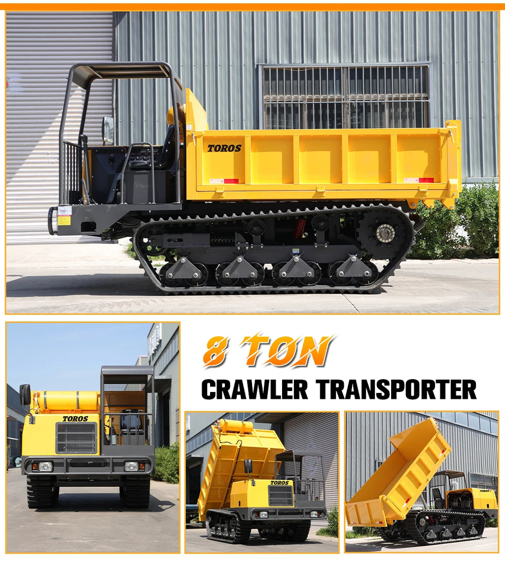 TOROS Mini Crawler Dumper - 800/1000 kg - TRS-08