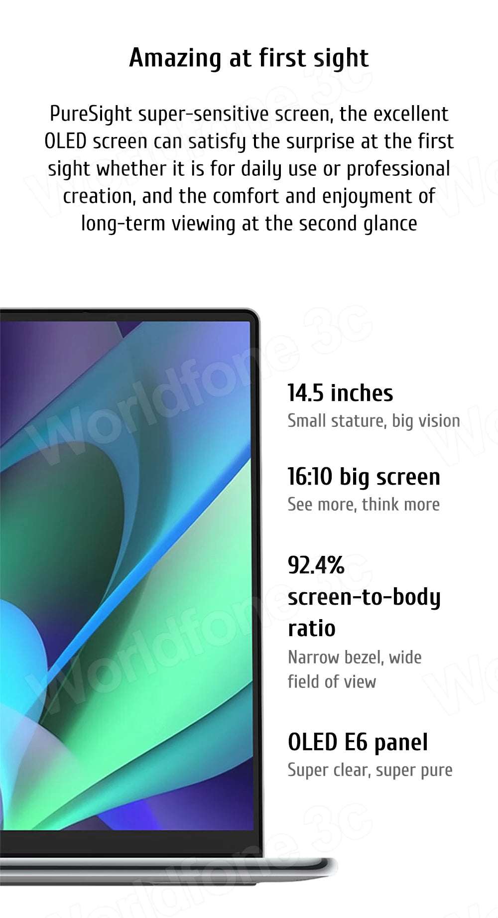 Lenovo YOGA Air14s 14.5" 2.9K OLED Touch - Ryzen 7 7840S