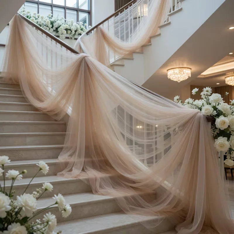 TULLE MAGIC - Soft Mesh Fabric 160cm Wide - The Fabric That Makes Everything Float