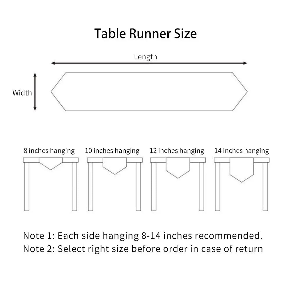 MACRAMÉ TABLE RUNNER - Floral Lace Border, 8 Sizes - Refined Tables