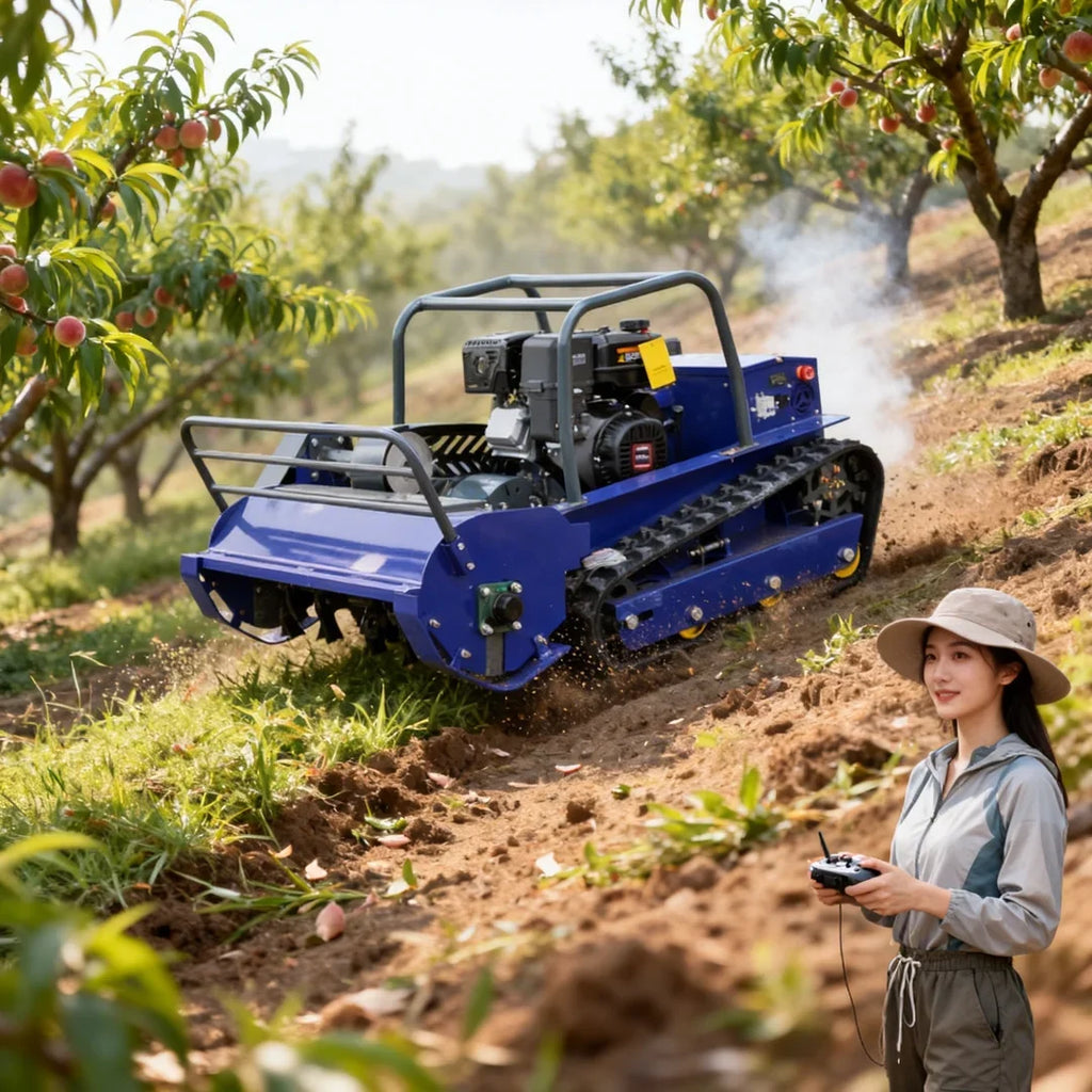 AIWEIYA Flail Mower - Remote Control - 1500 m²/h